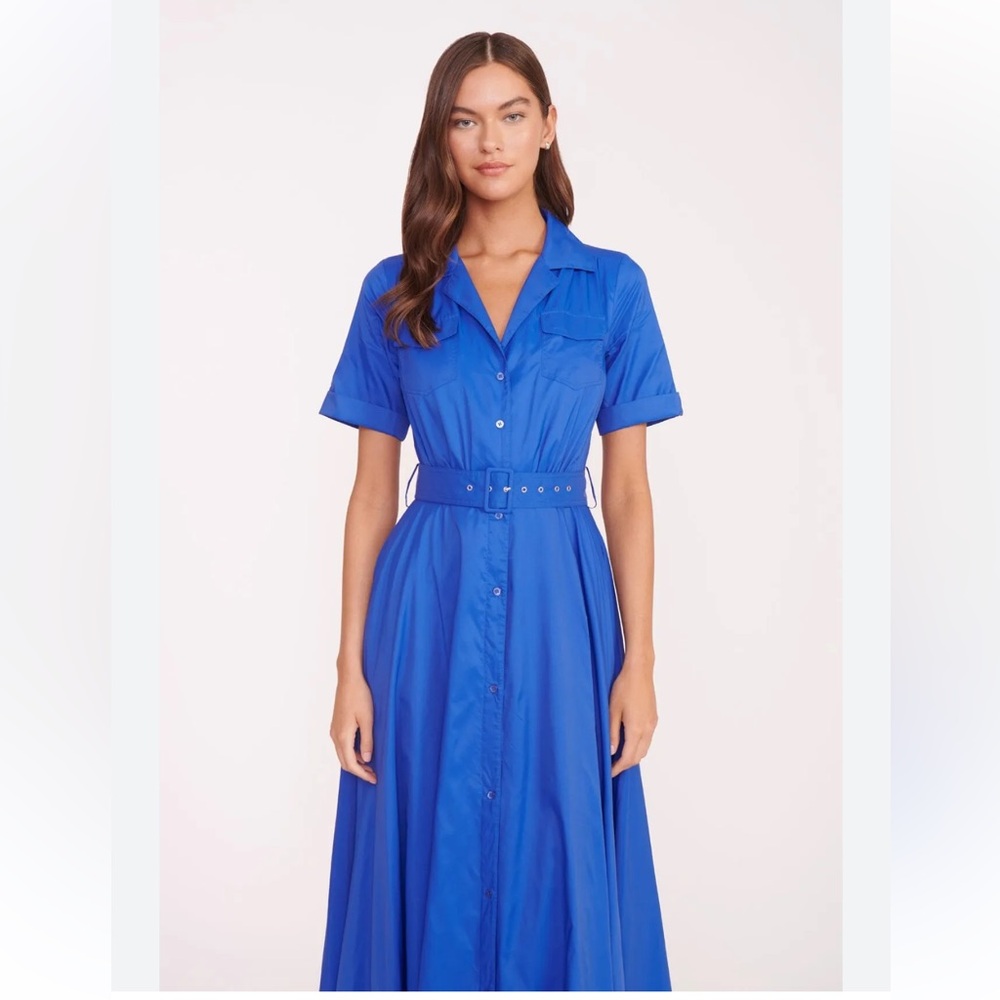 STAUD Lapis Millie Dress